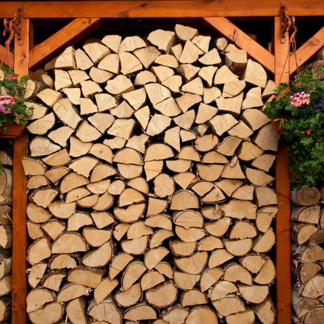 Log stacking in Gloucestershire and North Bristol